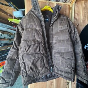 The North Face Brown plaid Men's Jacket